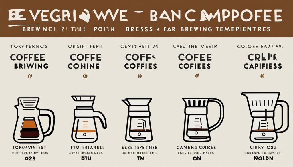 coffee temperature guide