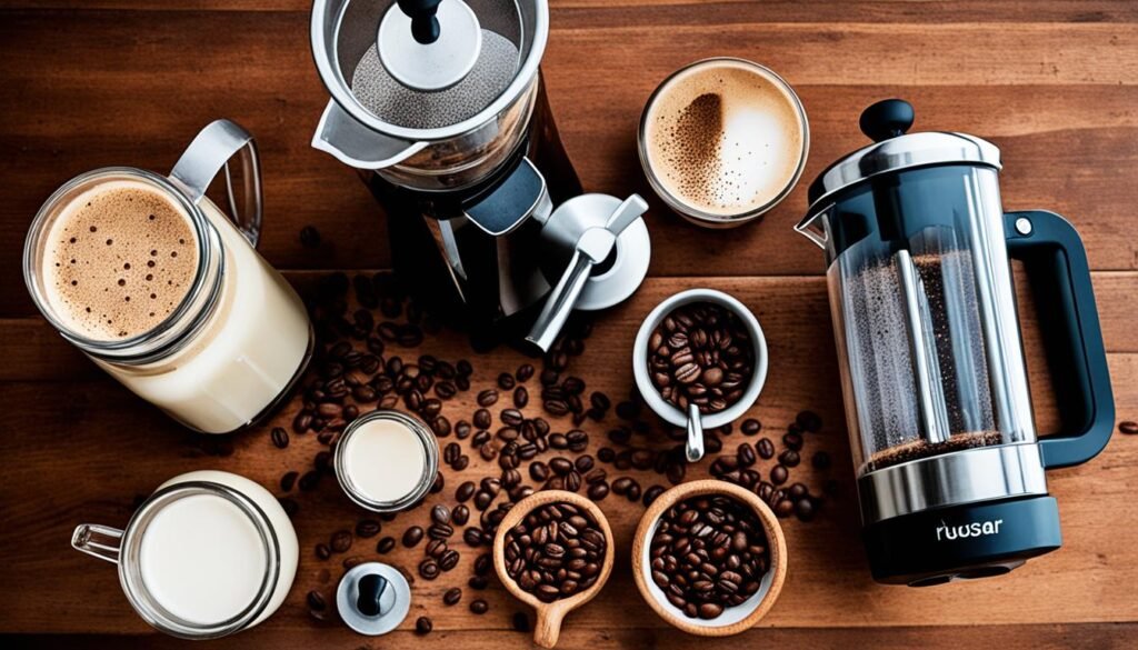 Coffee Beans and Equipment