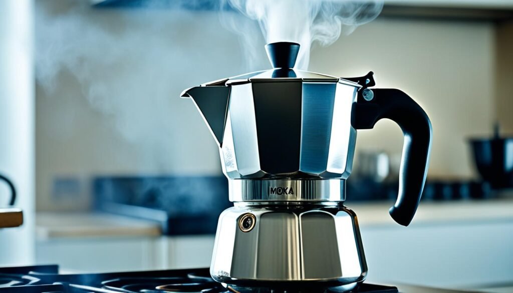 Moka pot brewing