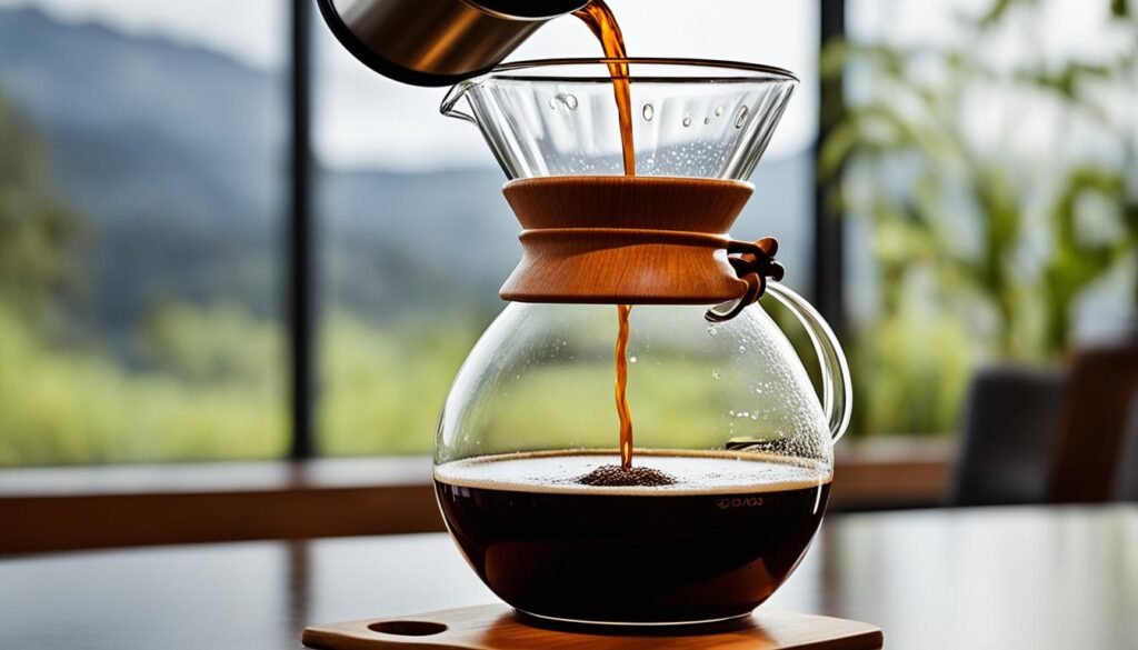 pour over coffee