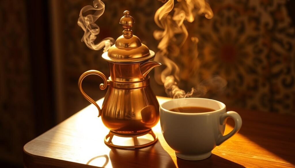 القهوة العربية بالعسل